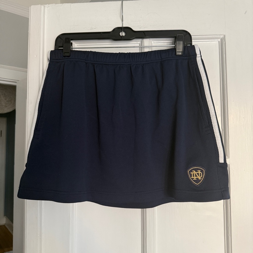Notre Dame Adidas Navy Blue Athletic Cheer Skirt